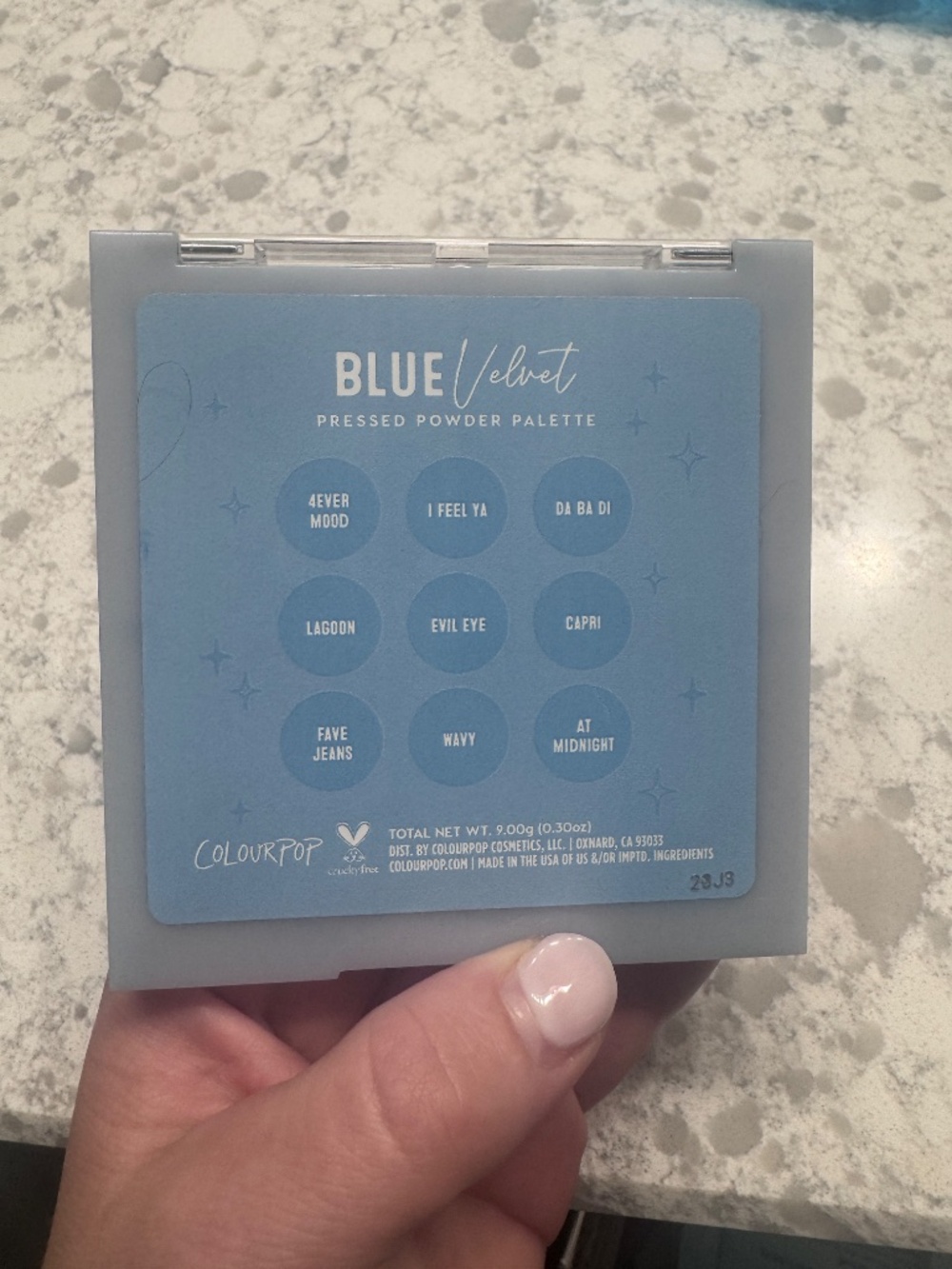 ColorPop Blue Velvet Eyeshadow - Picture 2 of 2